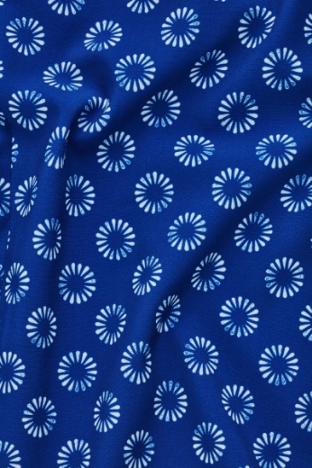 Picture of Bizcare Ladies Daisy Print Tunic Short Sleeve